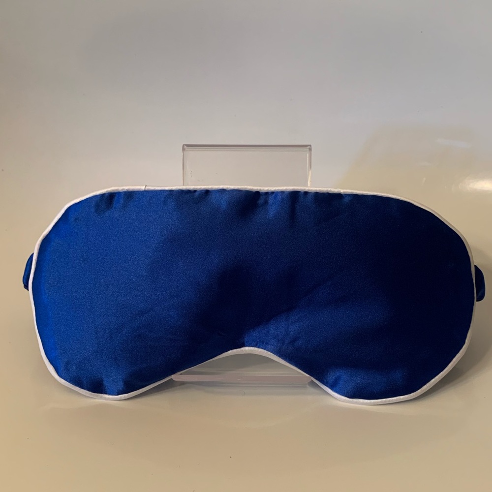 Royal Blue Satin Sleep Mask
